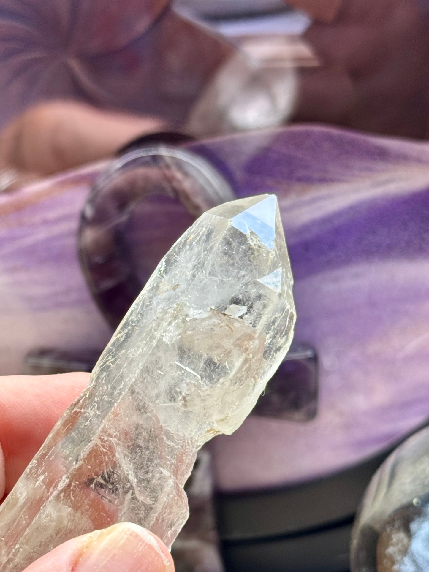 Pointe de Quartz Lémurien 3