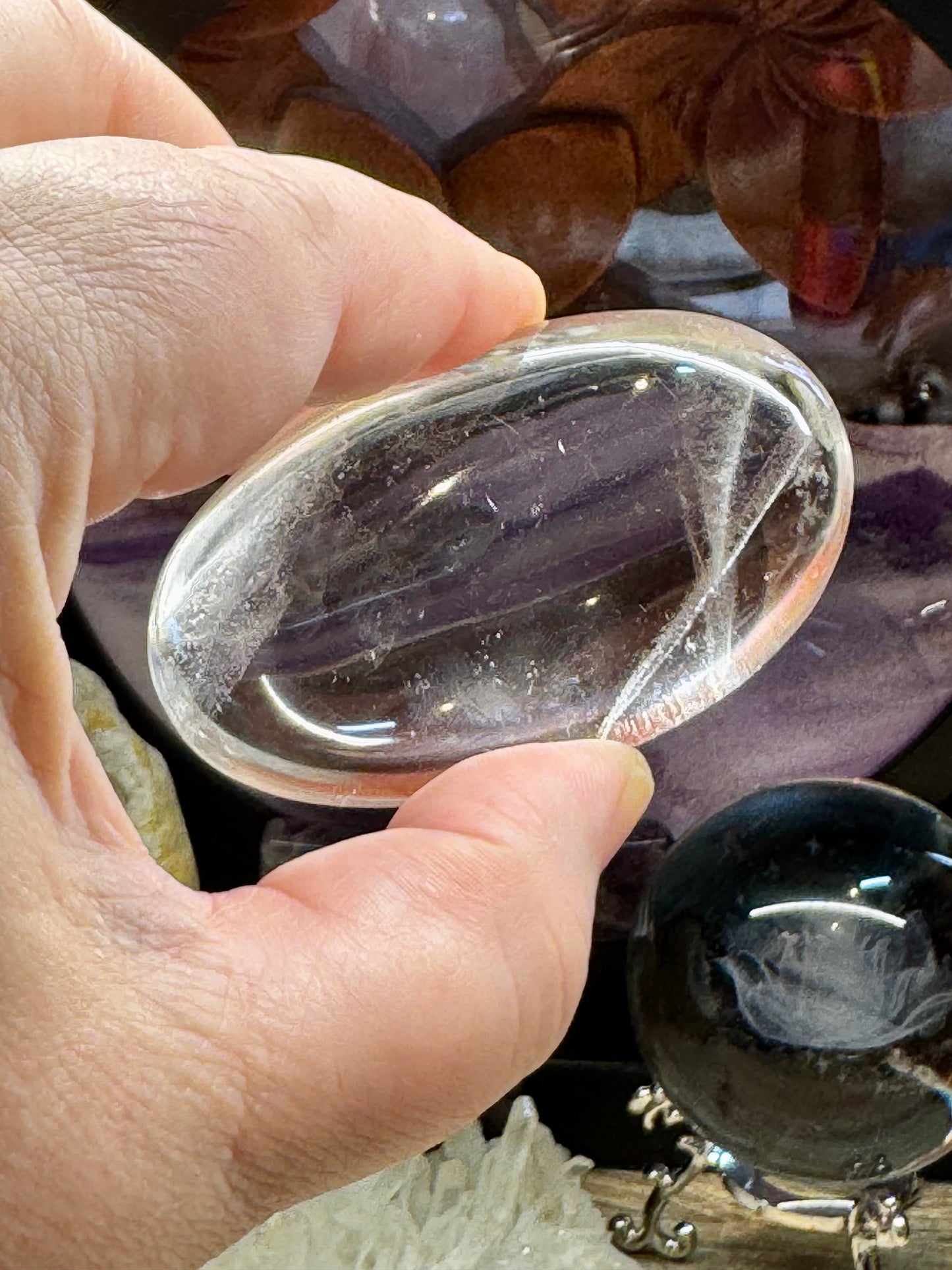 Galets de Quartz Cristal