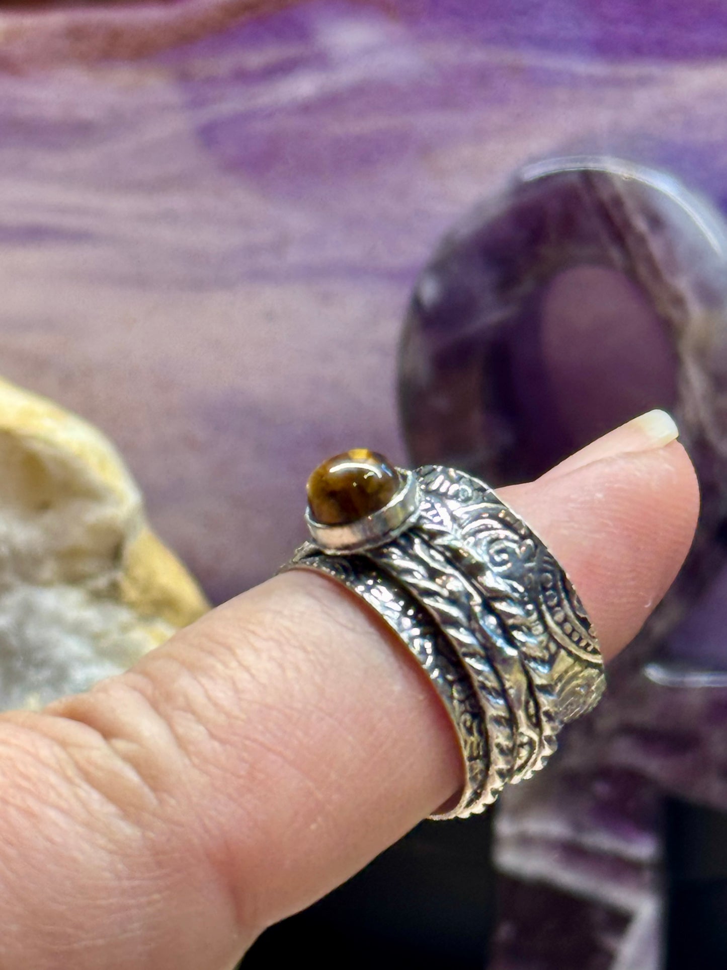 Bague Oeil de Tigre T52,5