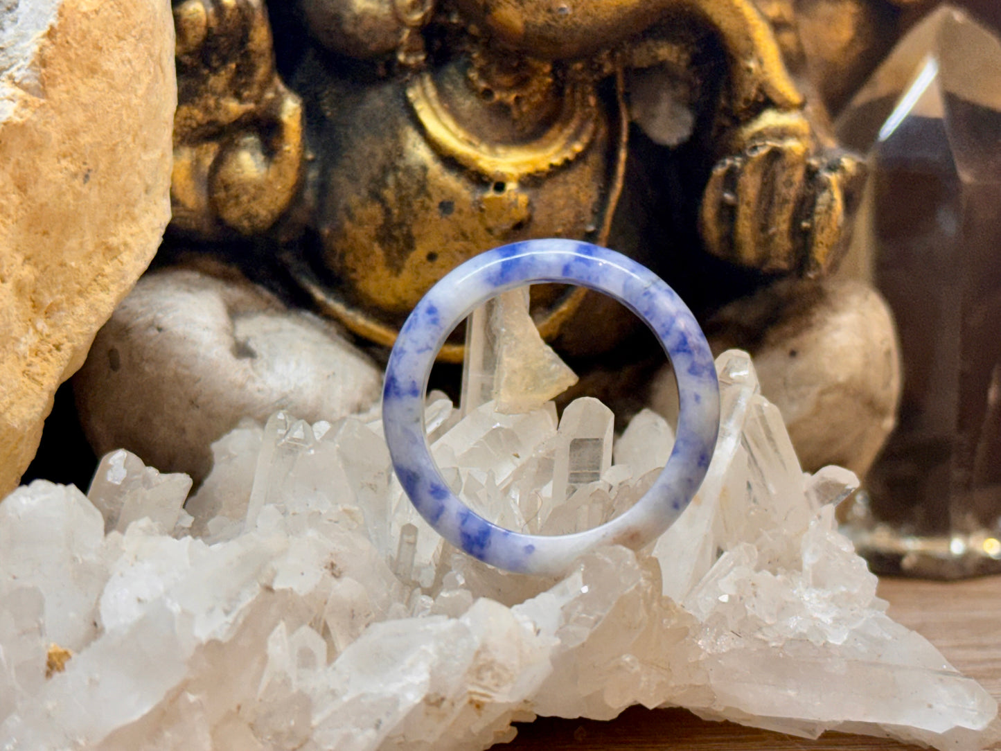 Anneau de Sodalite T64,5