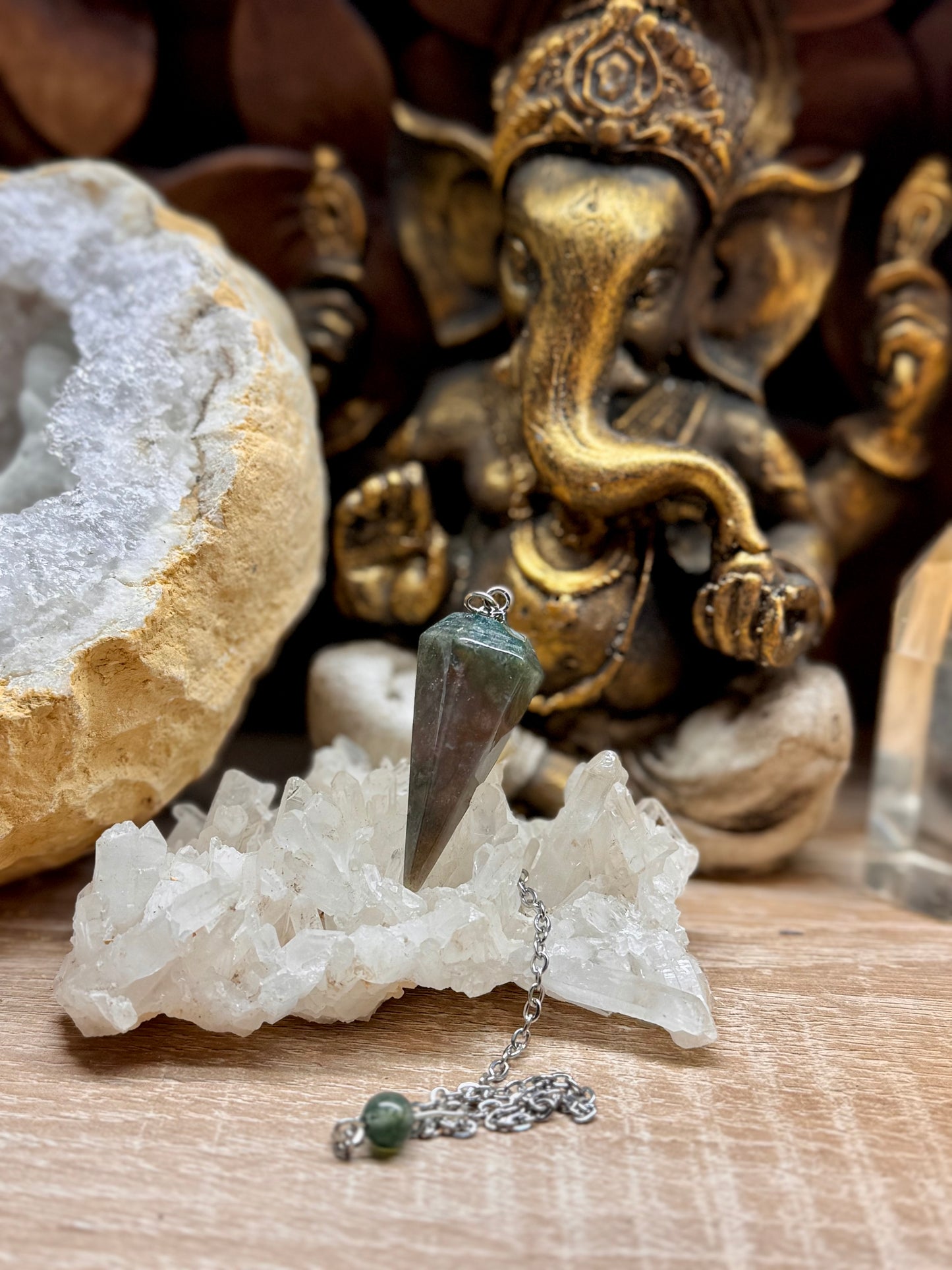 Pendule en Agate Indienne