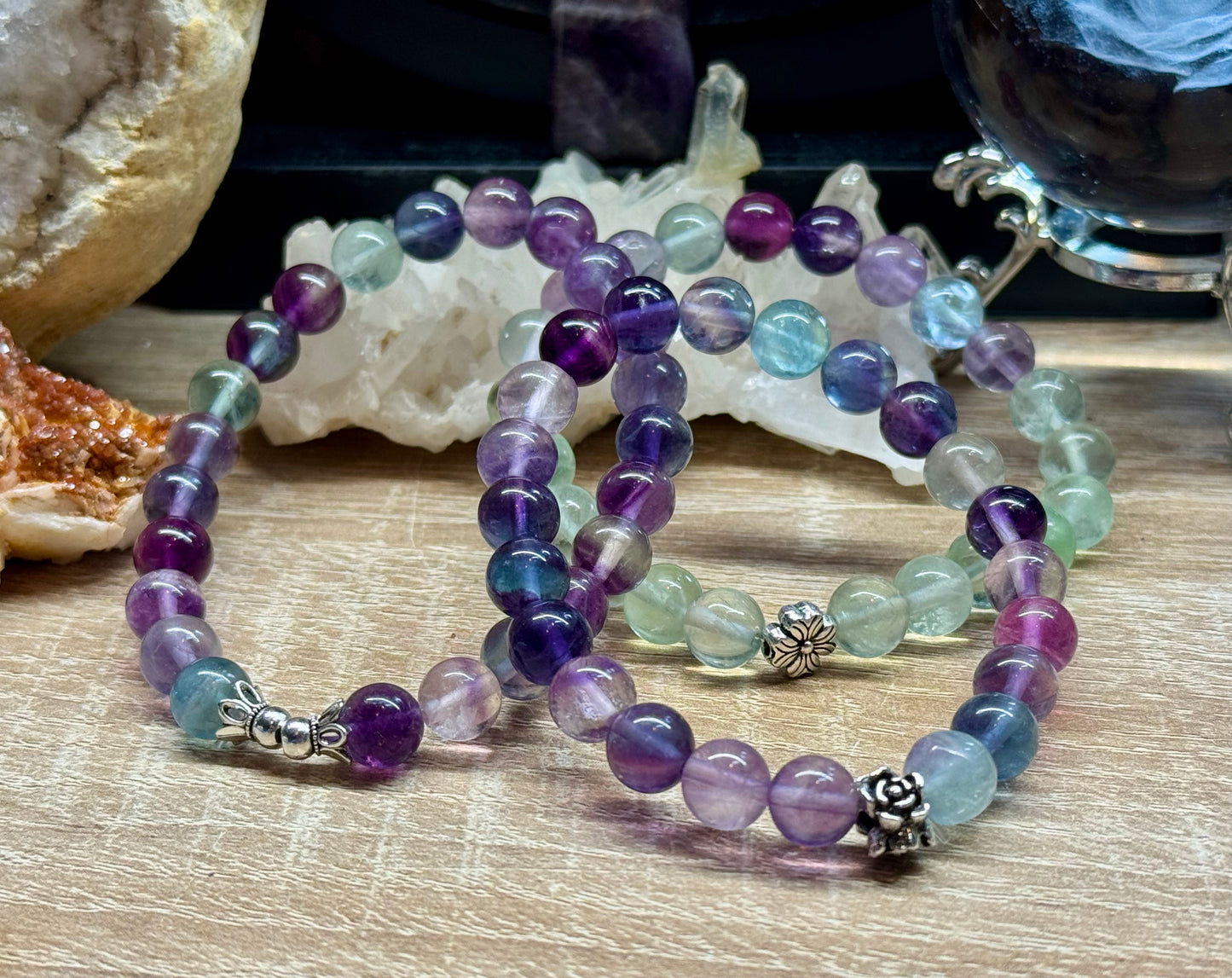 Bracelet de Fluorine AAA - 8mm
