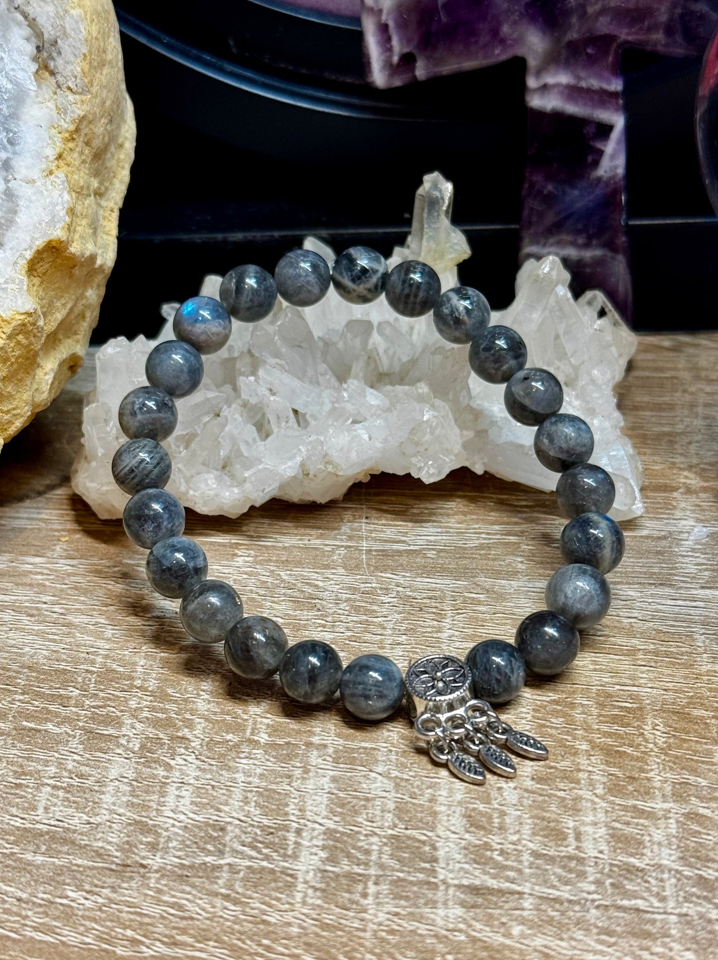 Bracelet de labradorite
