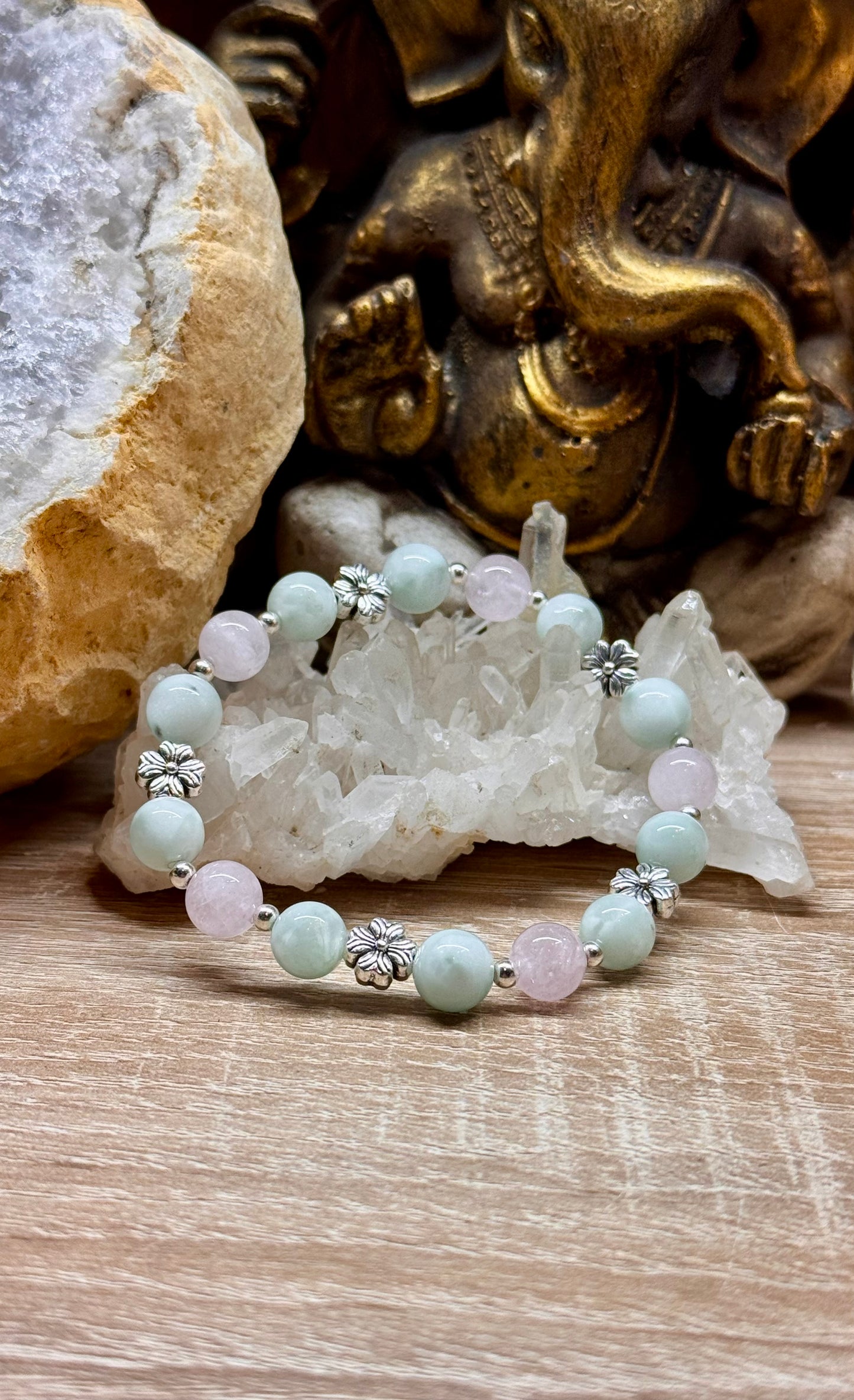 Bracelet "Compassion, Amour et Bonheur"