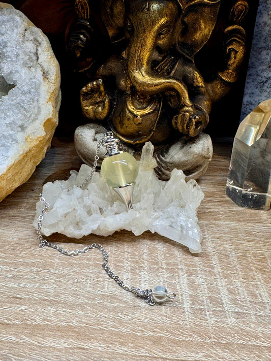 Pendule sphère en Citrine
