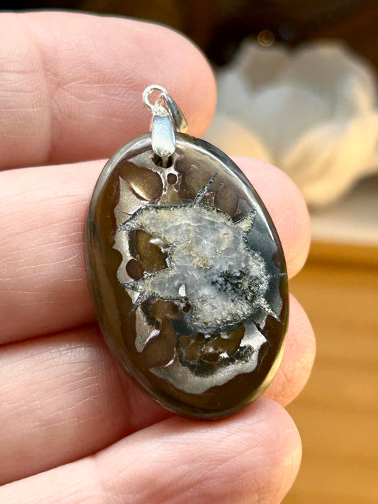 Pendentif de septaria