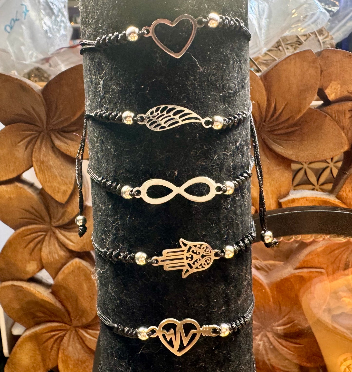 Bracelet ajustable avec symbole