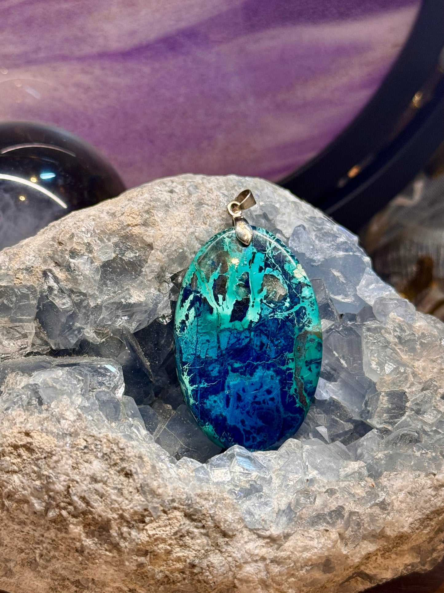 Pendentif de shattuckite