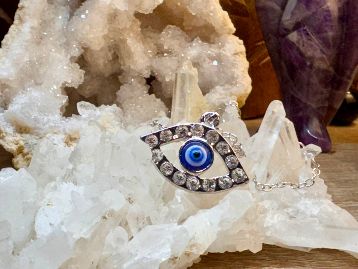 Collier Œil bleu