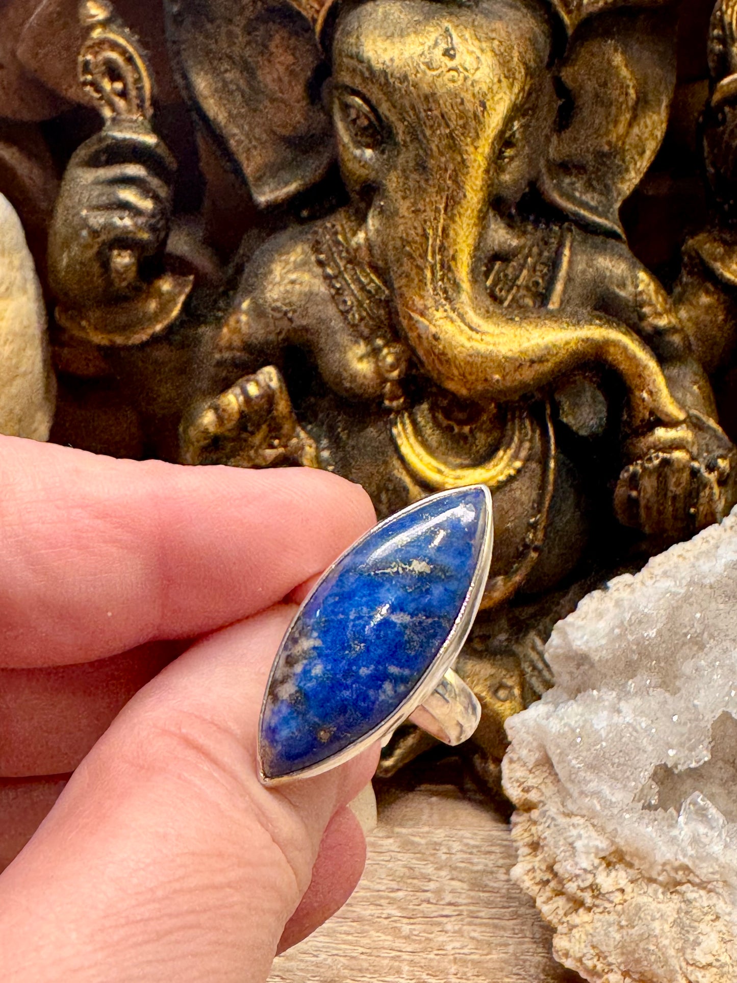 Bague en lapis lazuli