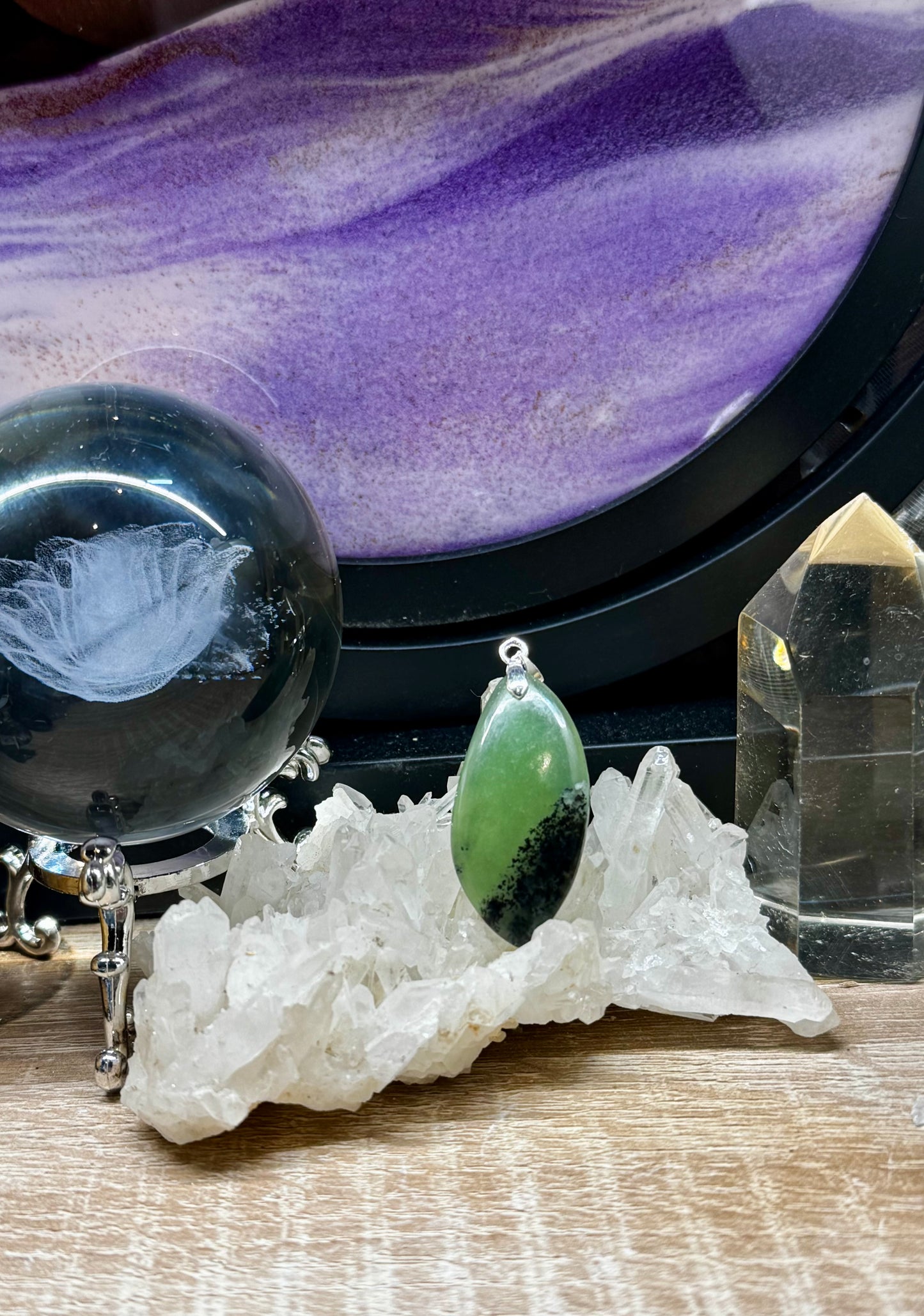 Pendentif de Jade Néphrite