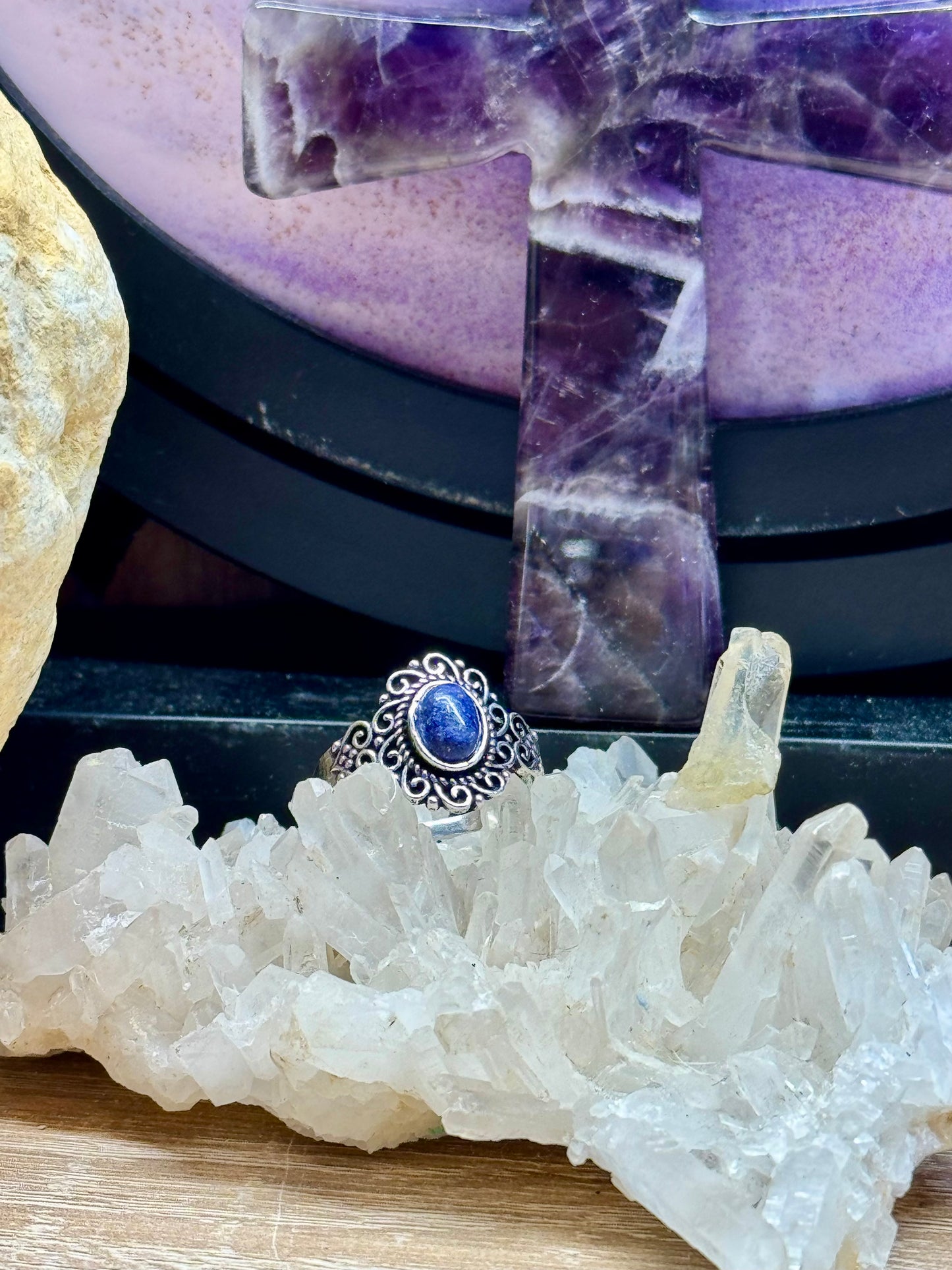Bague Lapis Lazuli en argent T54