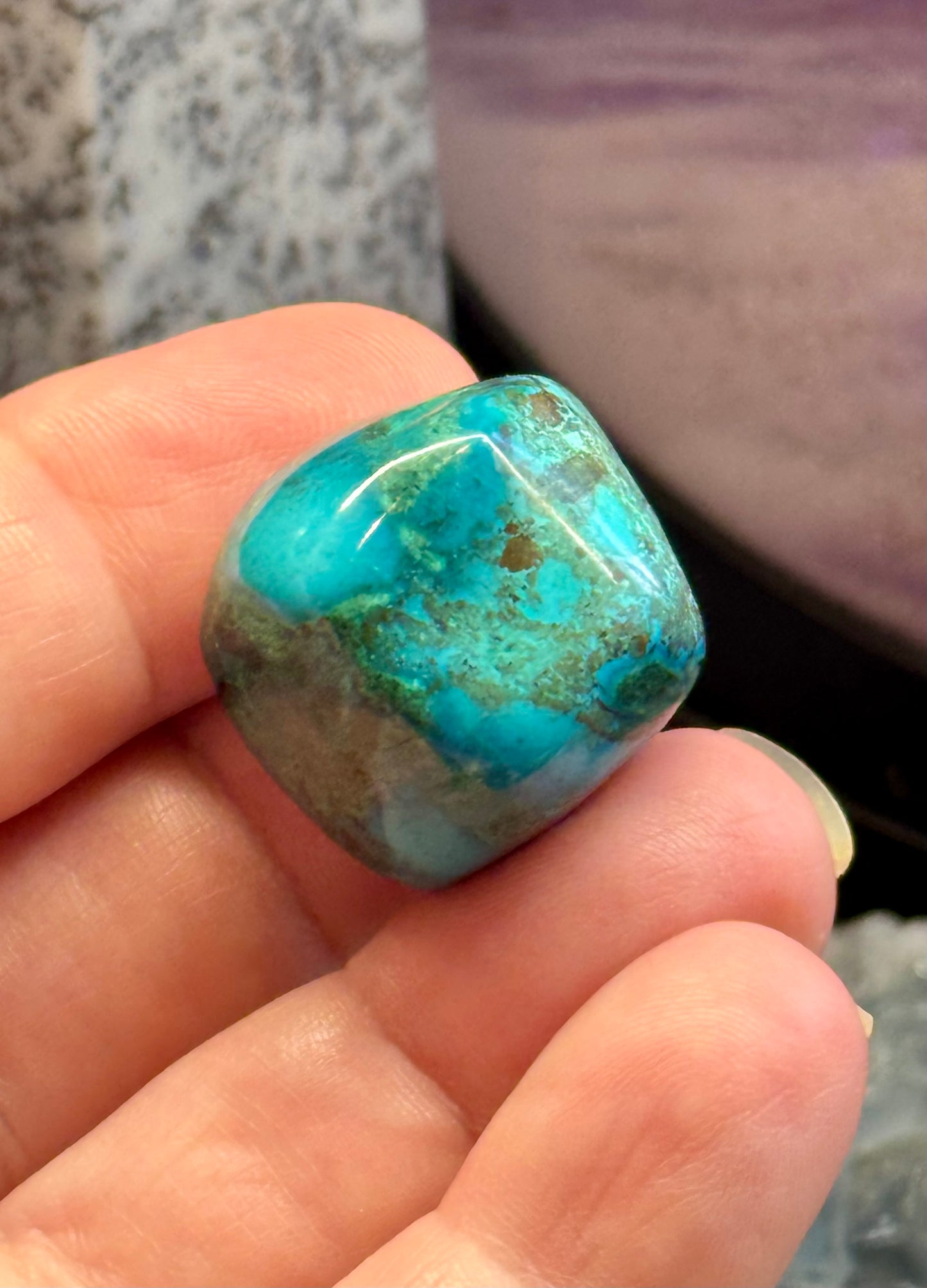 Pierres roulées de Chrysocolle