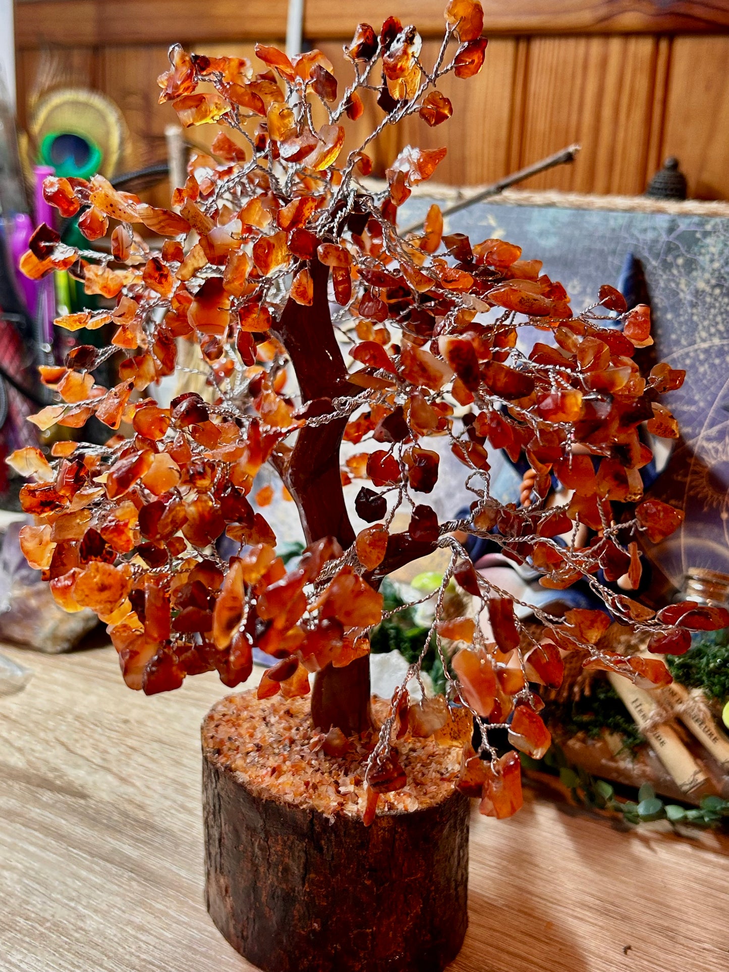 Arbre du bonheur cornaline