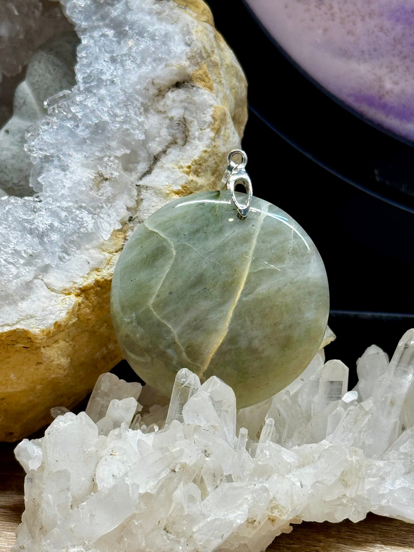 Pendentif de Garniérite