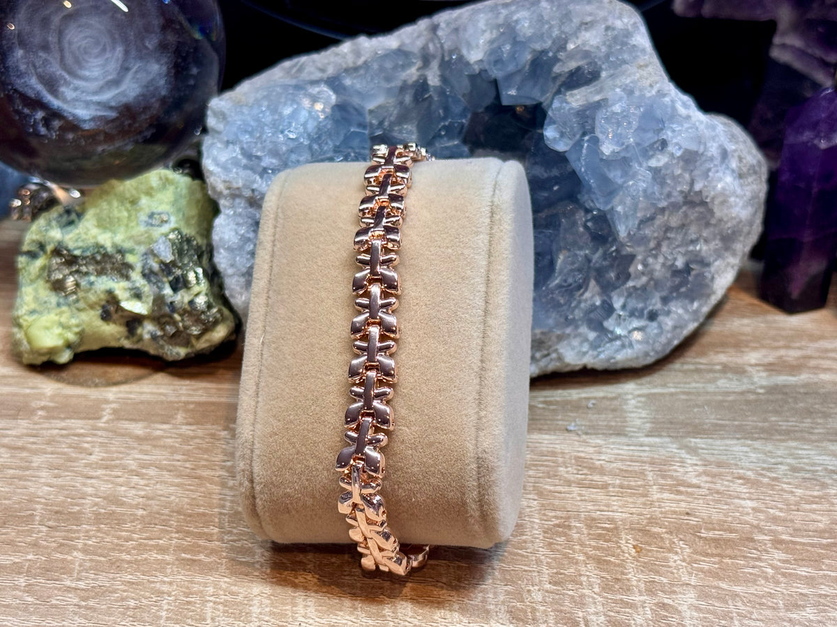 Bracelet magnétique avec aimants - papillons
