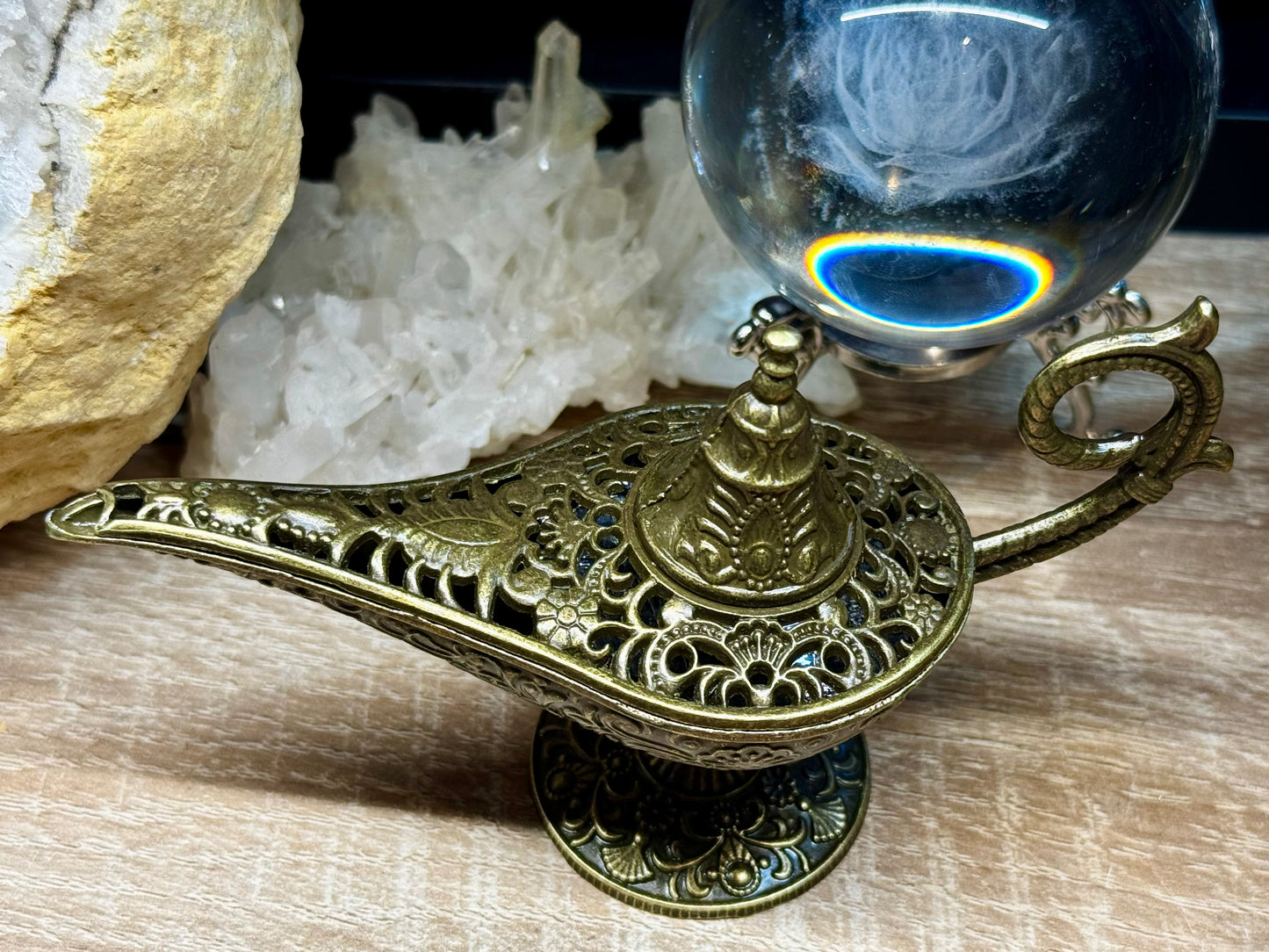 Lampe Aladdin Brûleur d’encens