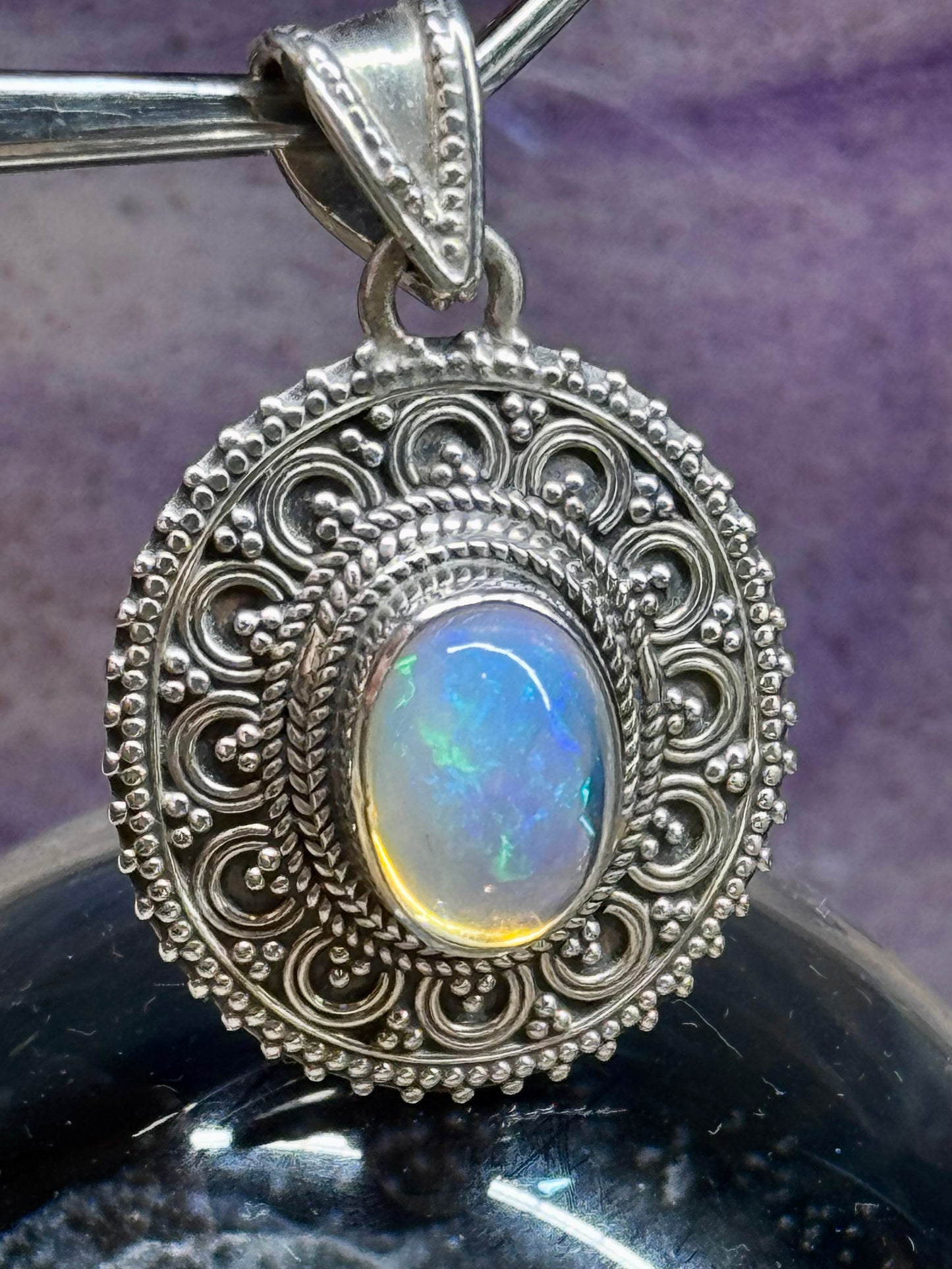 Pendentif bohème d’Opale Welo