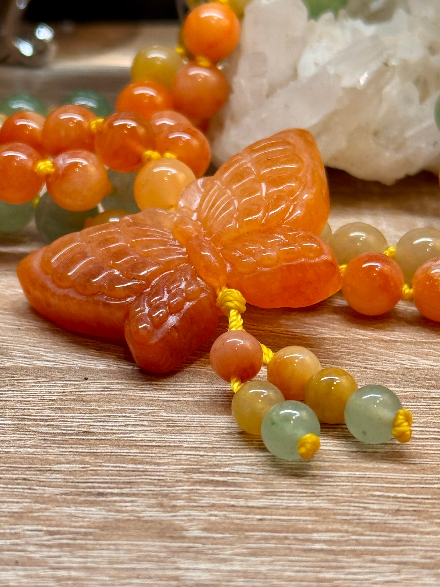 Collier en aventurine