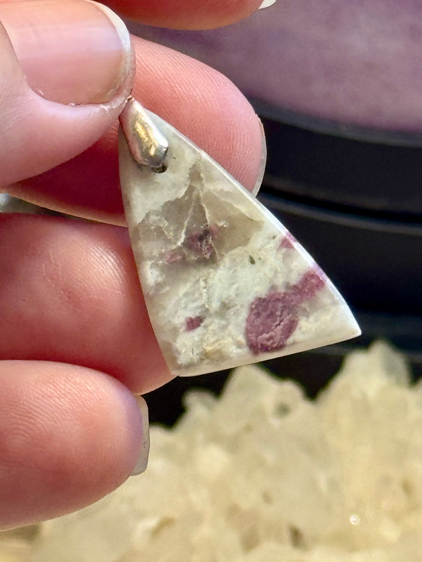 Pendentif de Rubellite