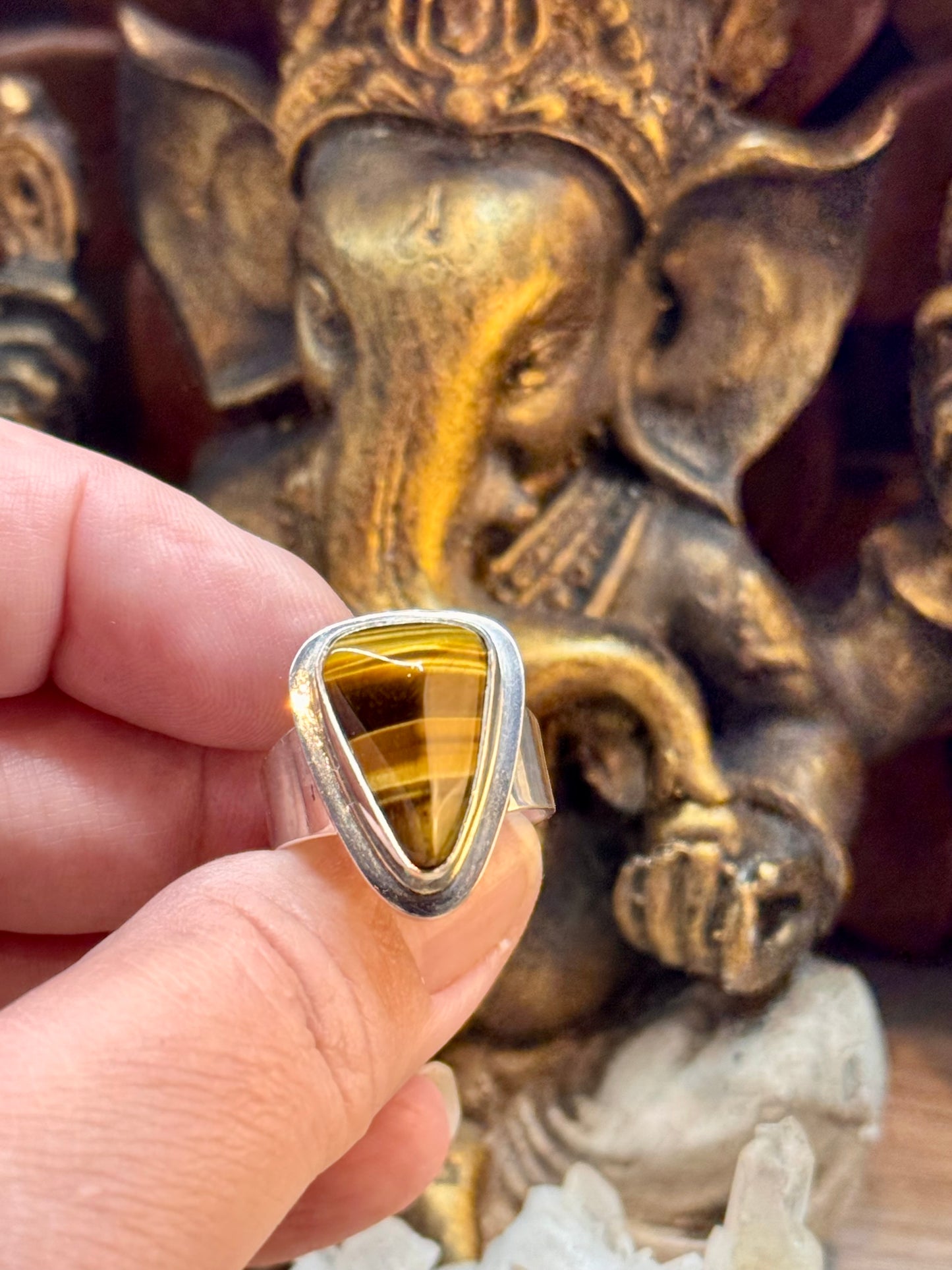 Bague Oeil de tigre