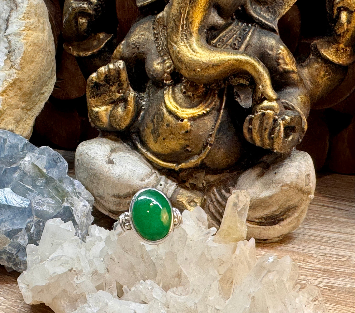 Bague de jade