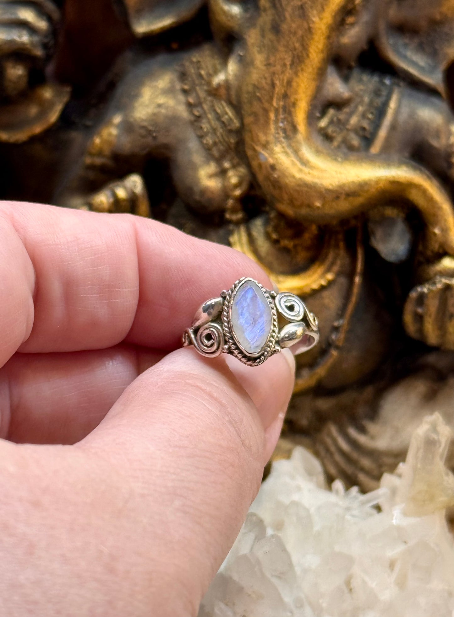 Bague Pierre de lune T54