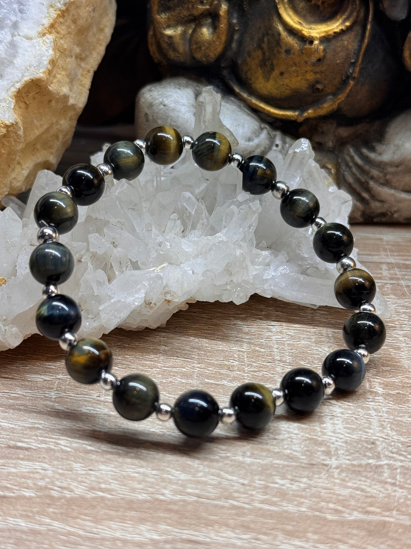 Bracelet Oeil de tigre-faucon