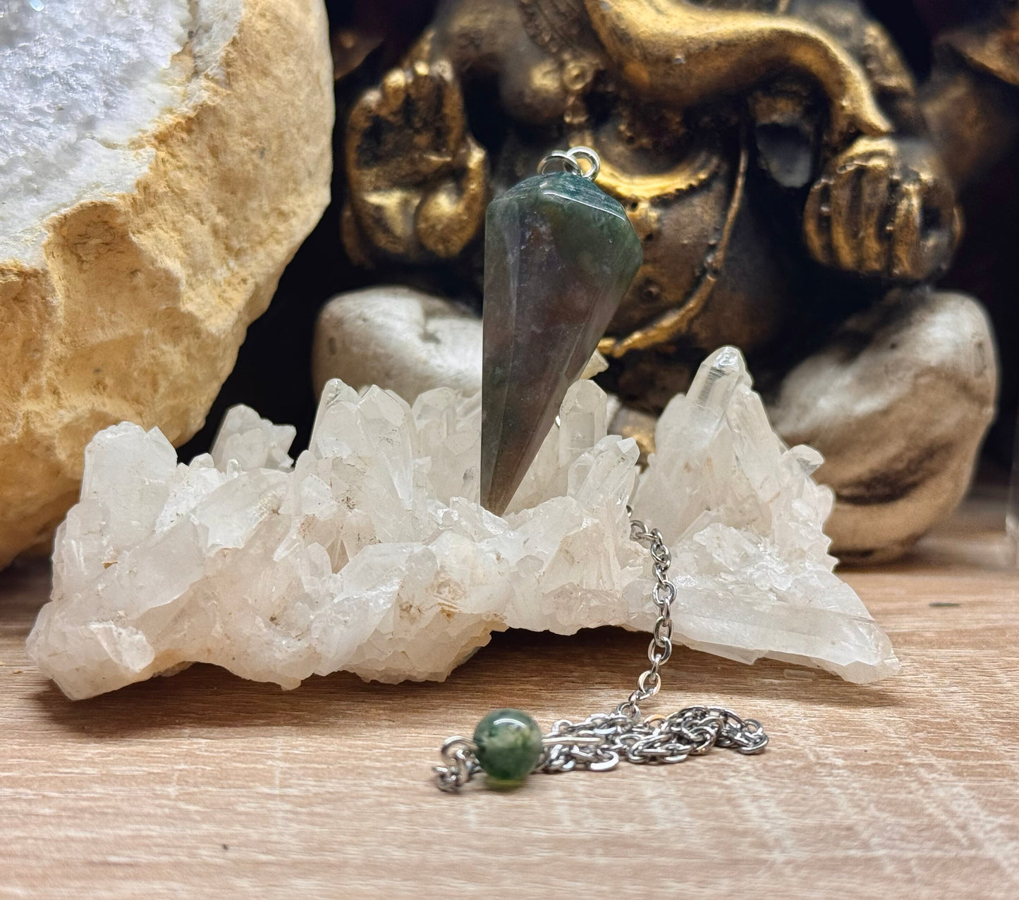 Pendule en Agate Indienne