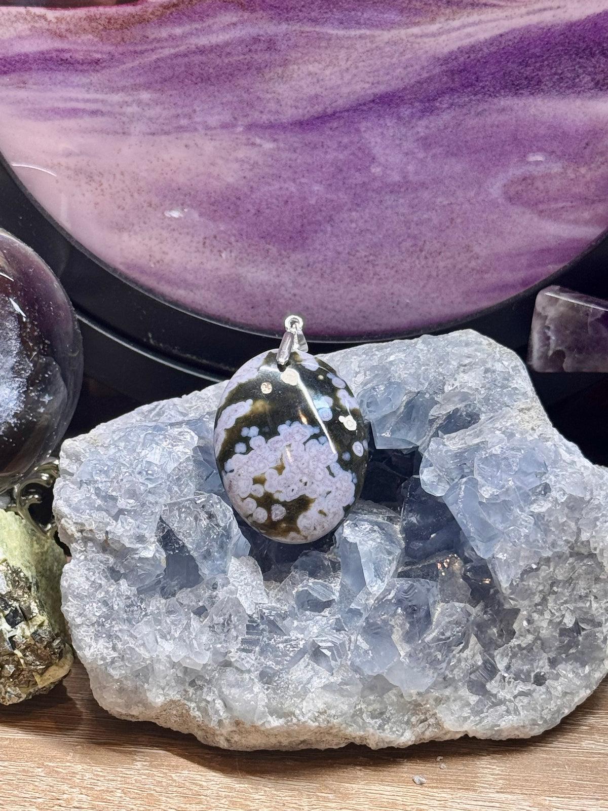 Pendentif de Jaspe Orbiculaire 2