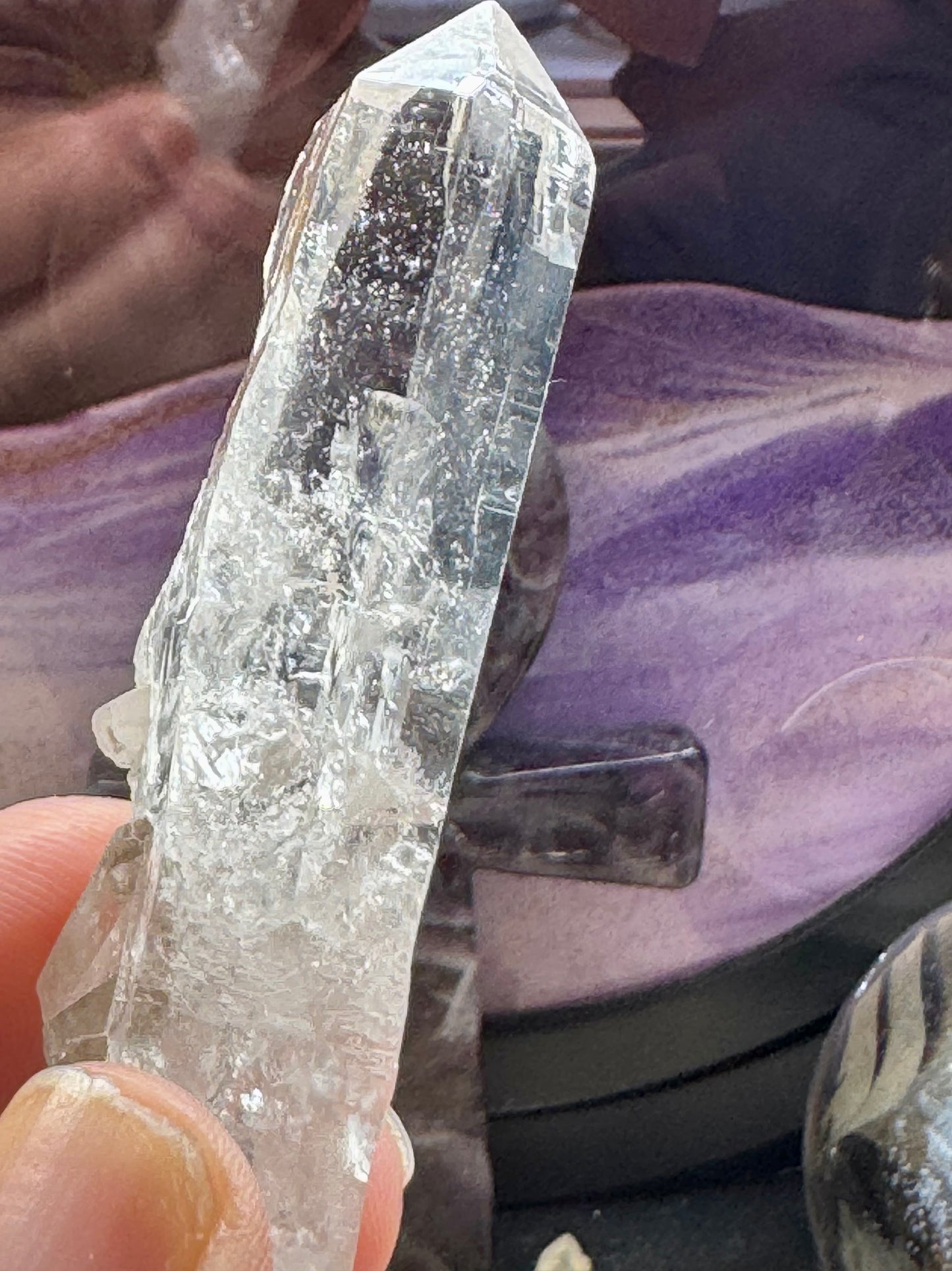 Pointe de Quartz lémurien - 5
