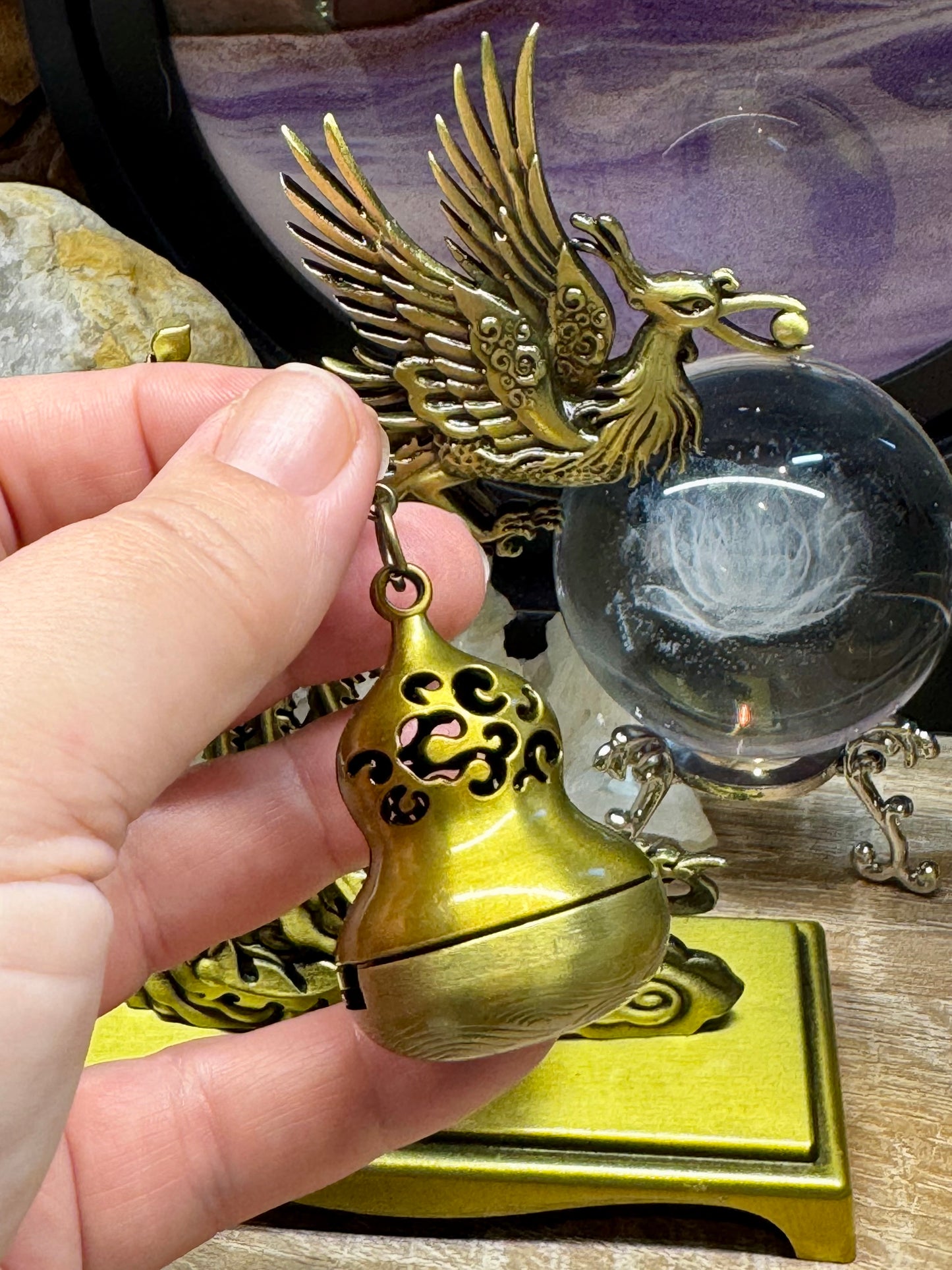 Porte encens Phoenix