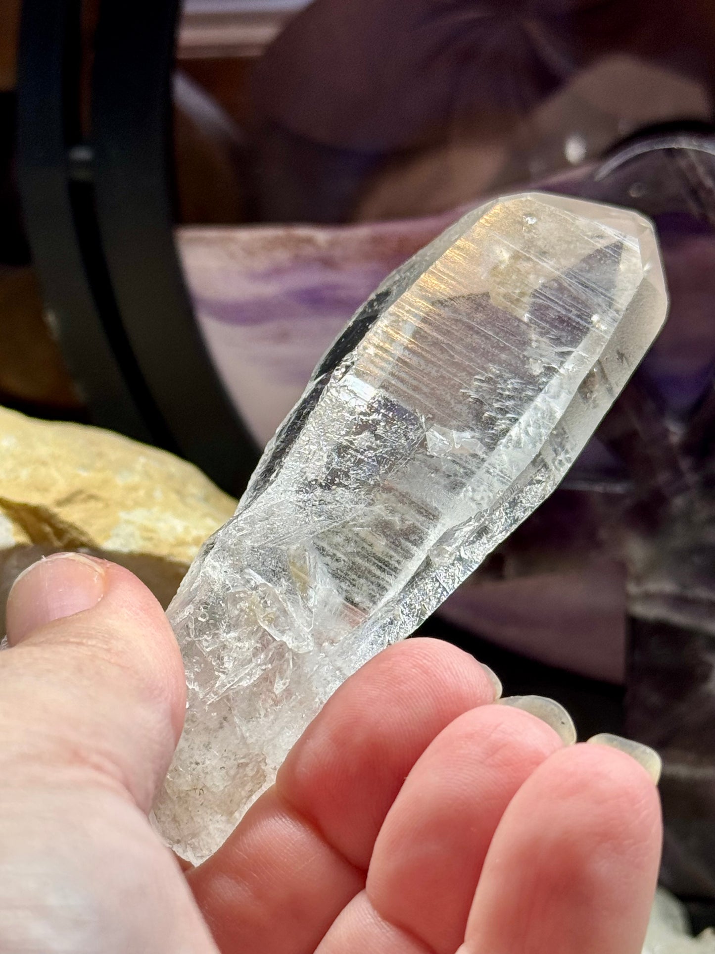 Pointe de Quartz Lémurien - 4