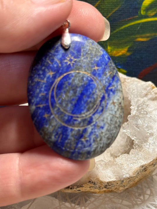 Pendentif de lapis-lazuli