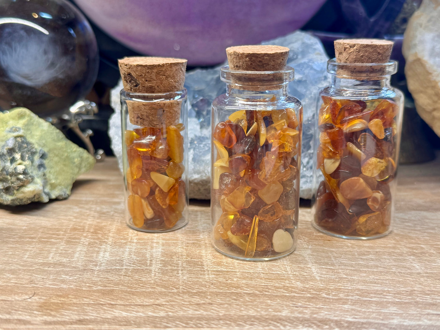 Flacon avec Ambre