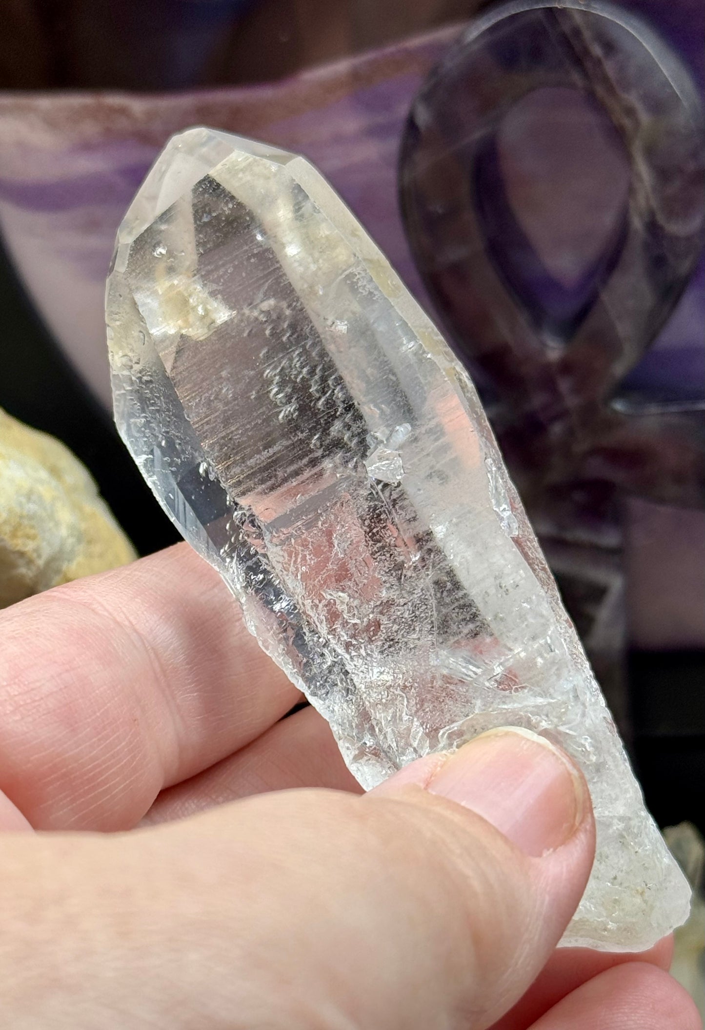 Pointe de Quartz Lémurien - 4