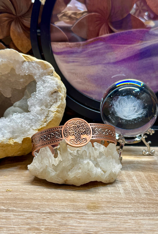 Bracelet magnétique en cuivre