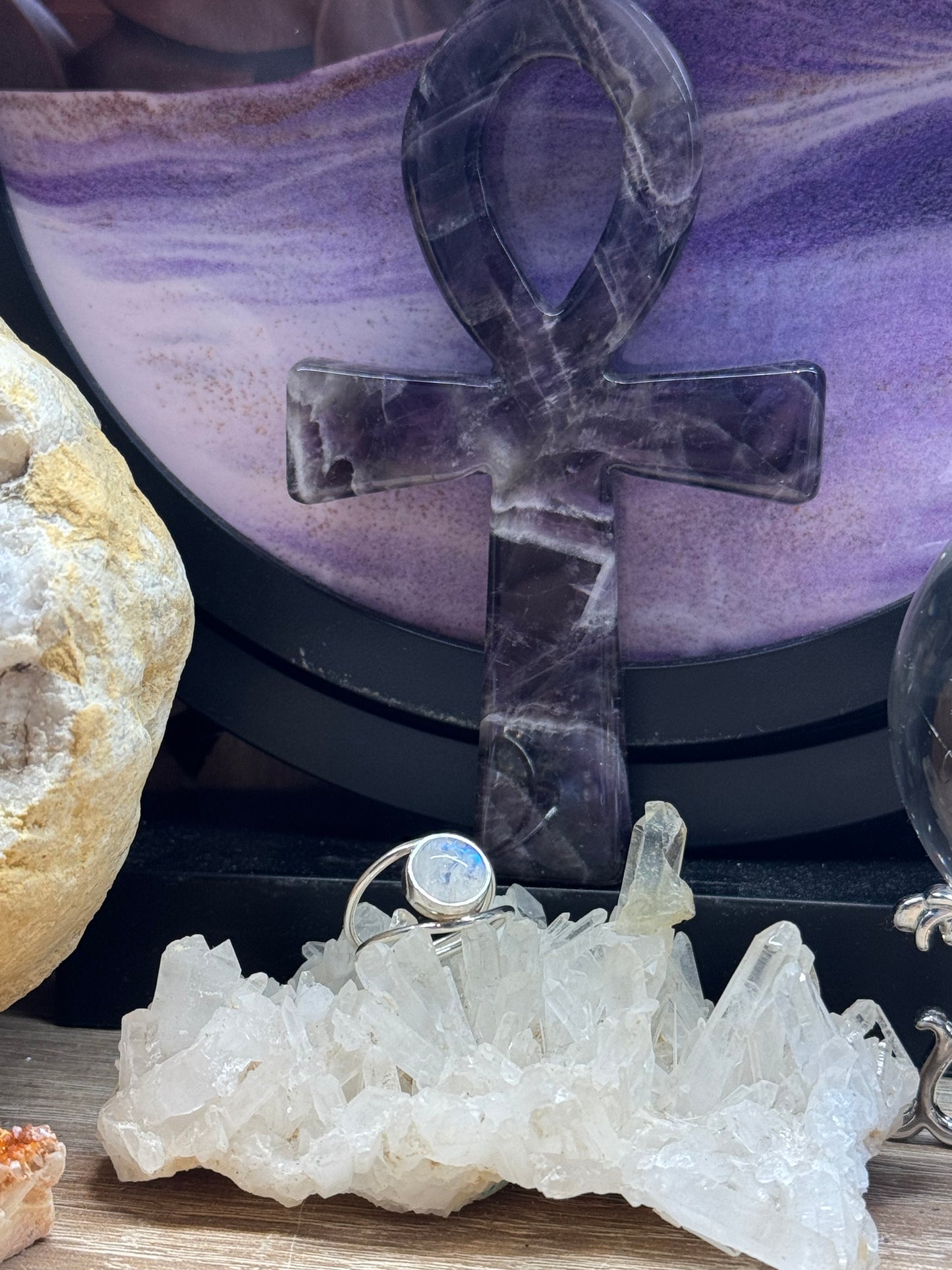 Bague Péristérite T49
