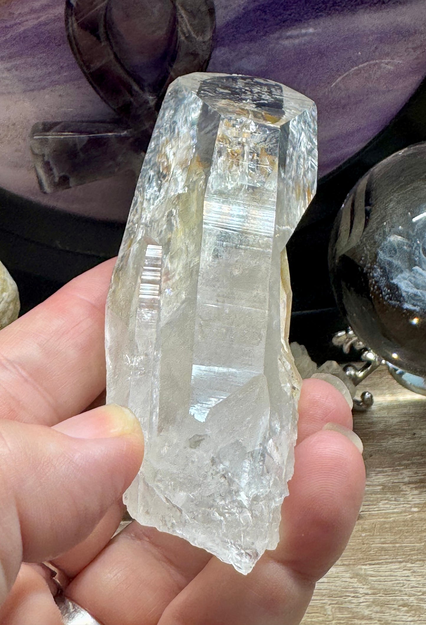Pointe de Quartz Lémurien - 6