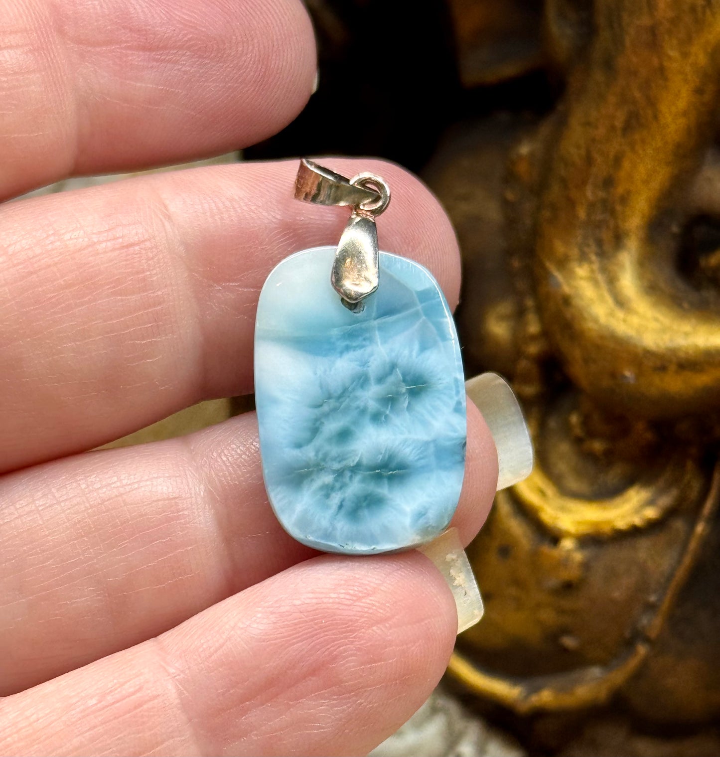 Pendentif de larimar