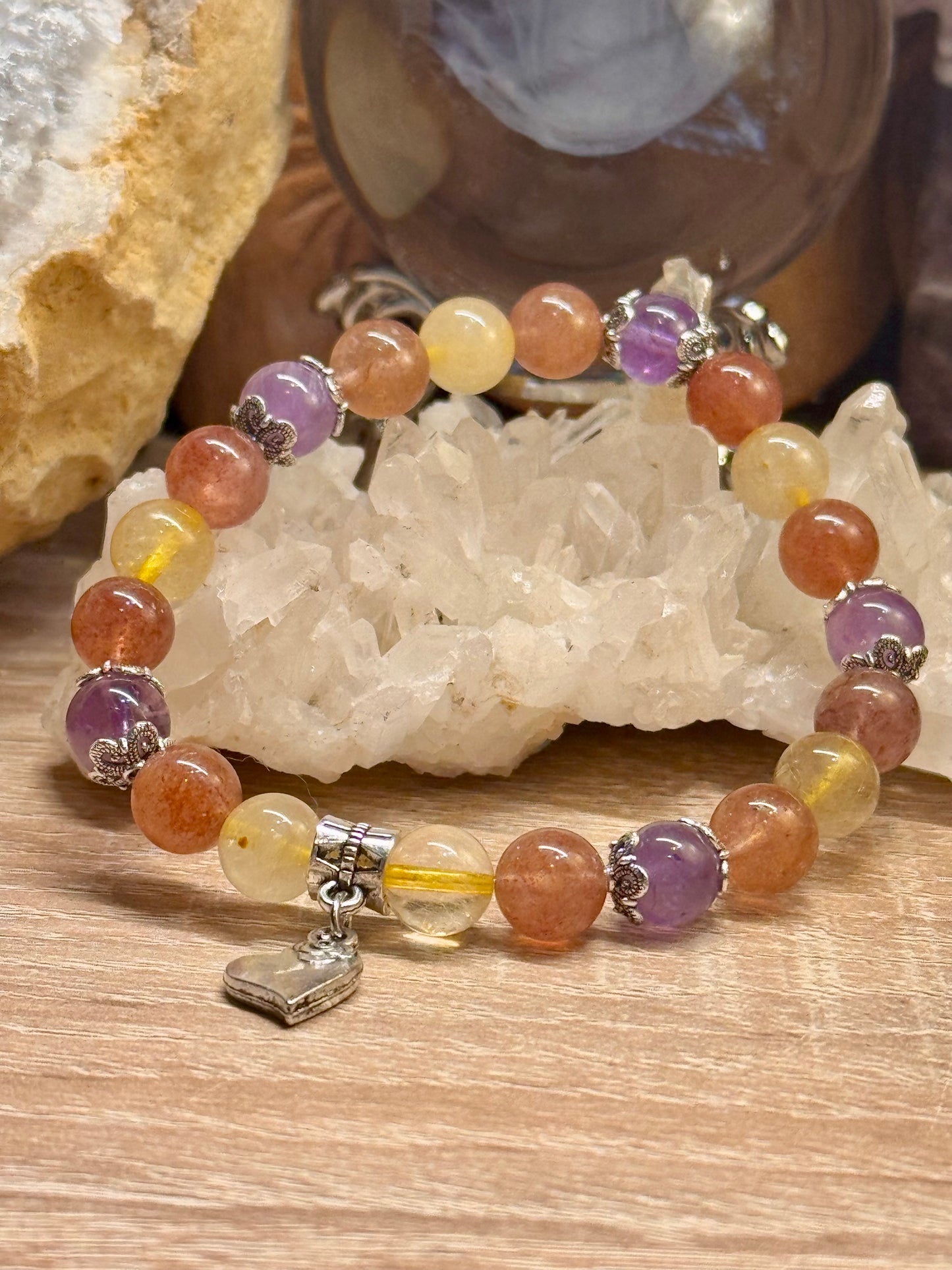 Bracelet de Cacoxénite