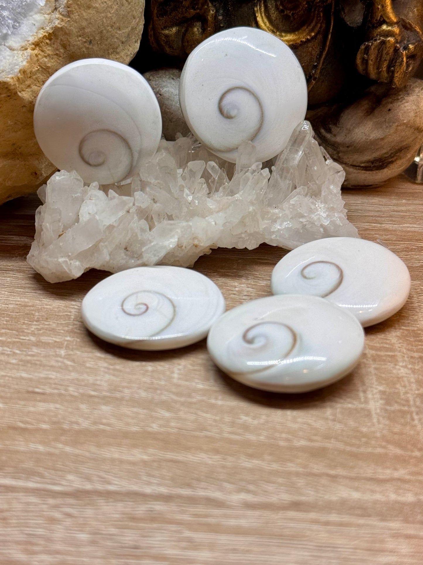 Galet rond Œil de Shiva