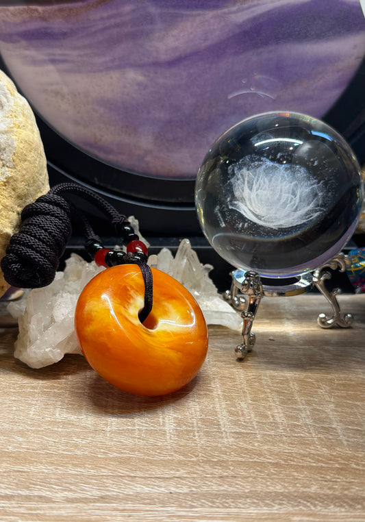 Donut d’Ambre avec cordage