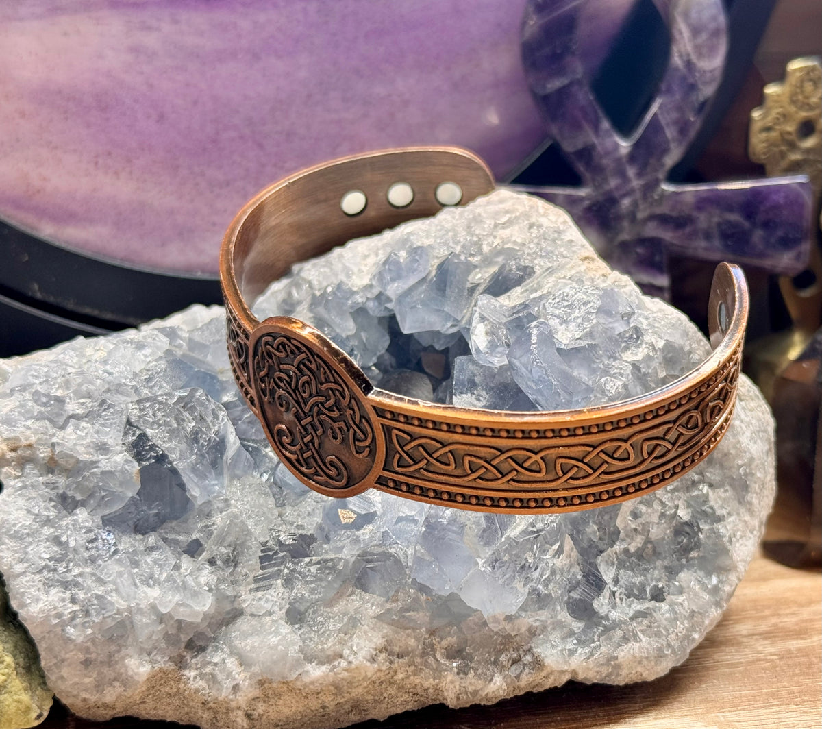 Bracelet magnétique avec aimants B