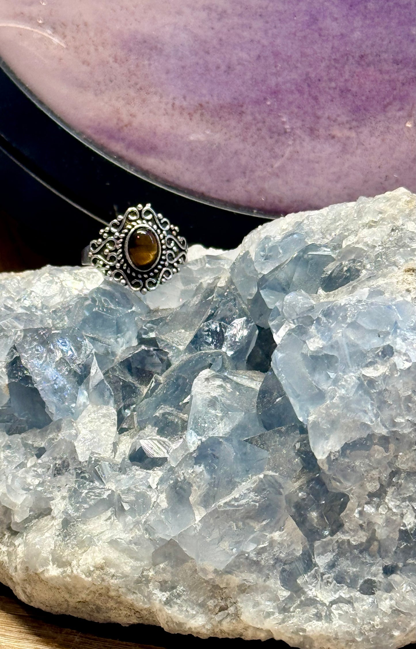 Bague Oeil de Tigre T54,5