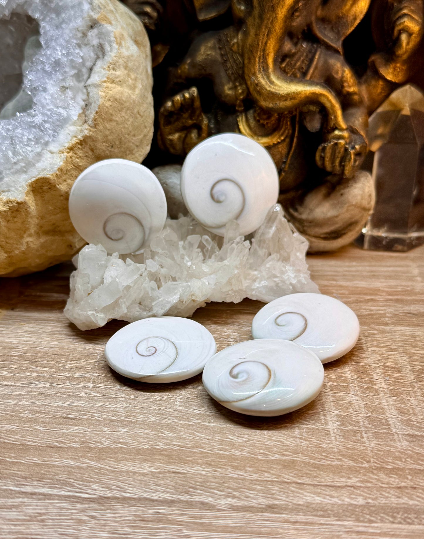 Galet rond Œil de Shiva
