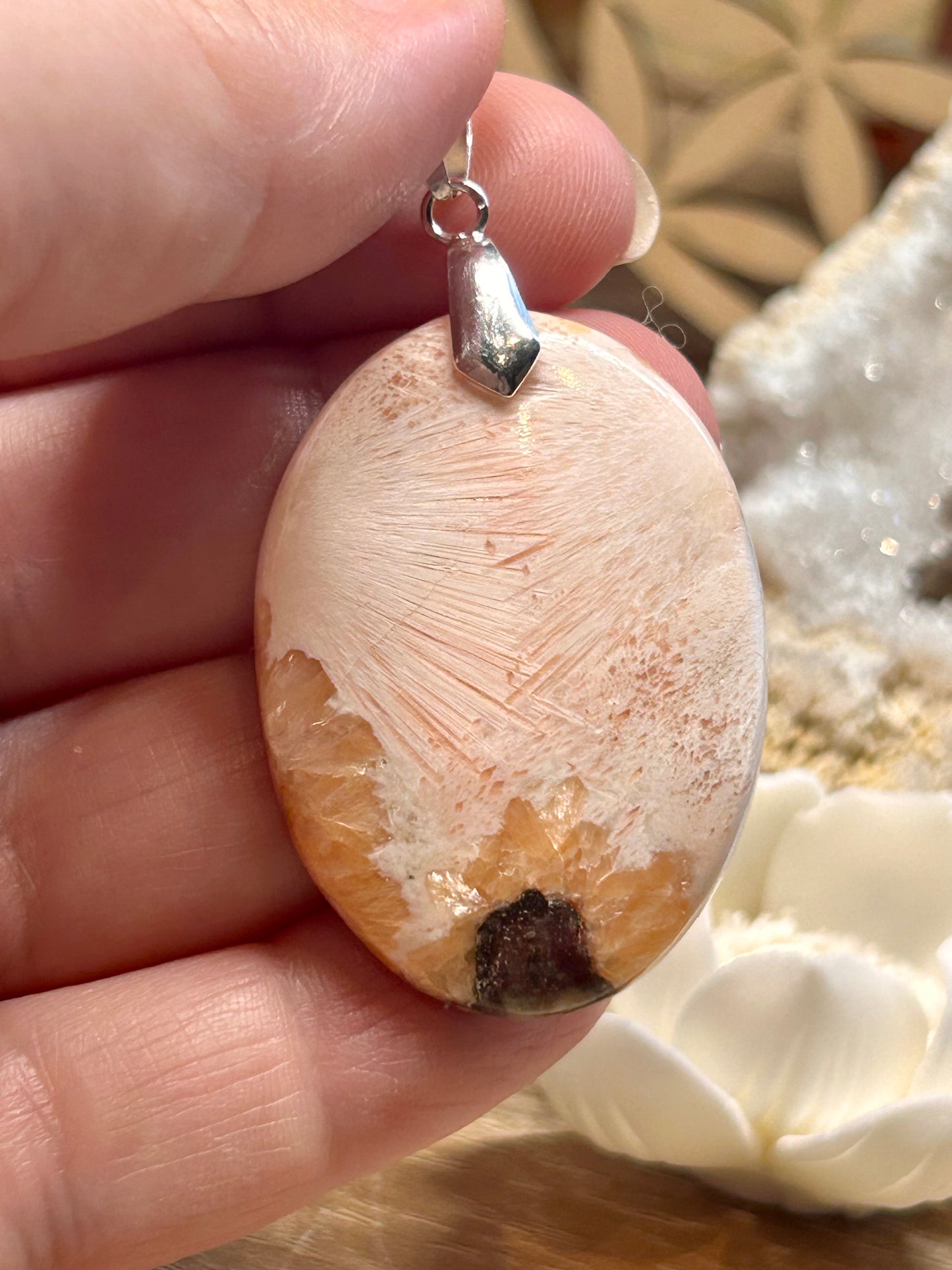 Pendentif de scolécite
