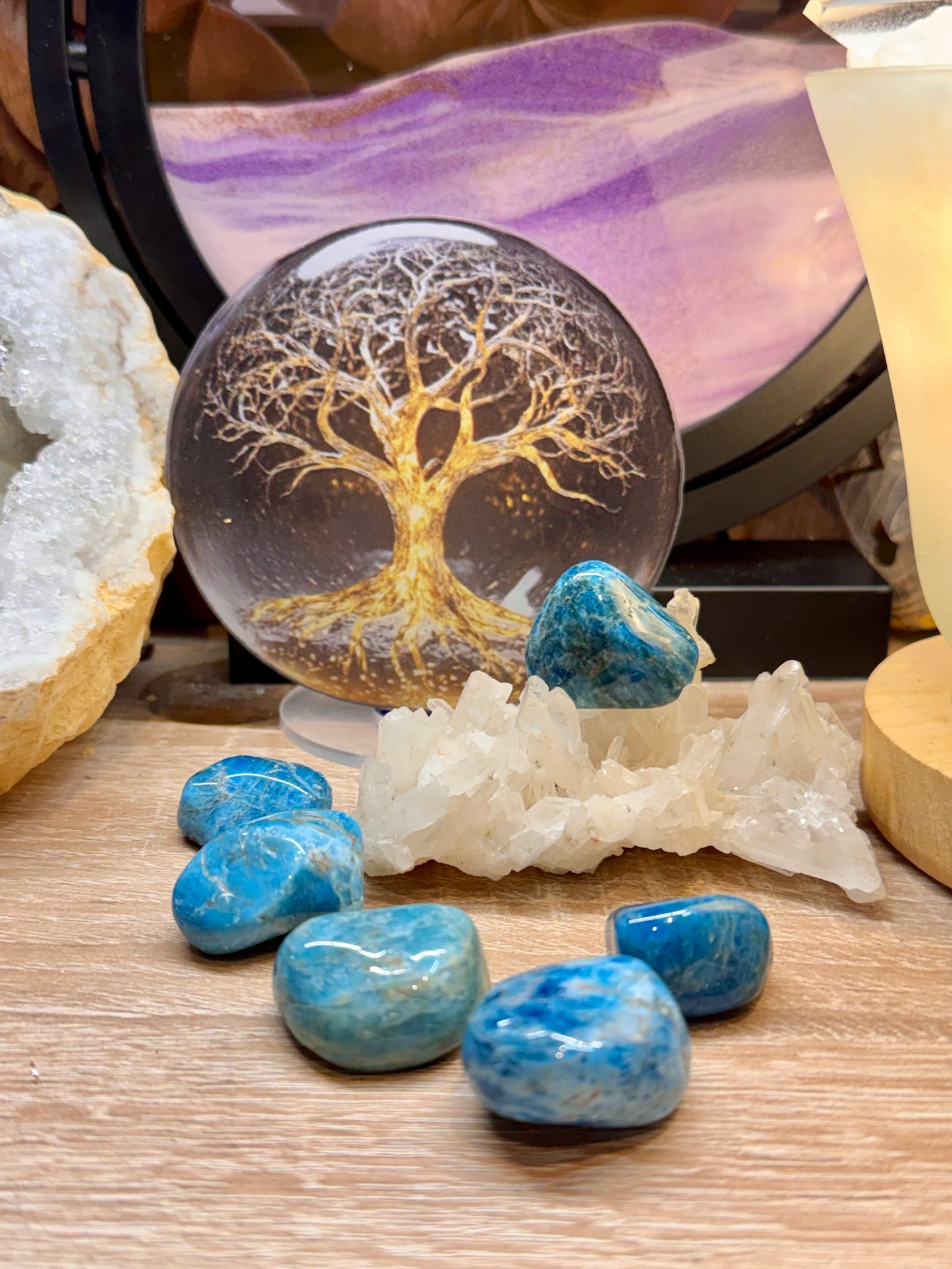 Pierres roulées d’Apatite