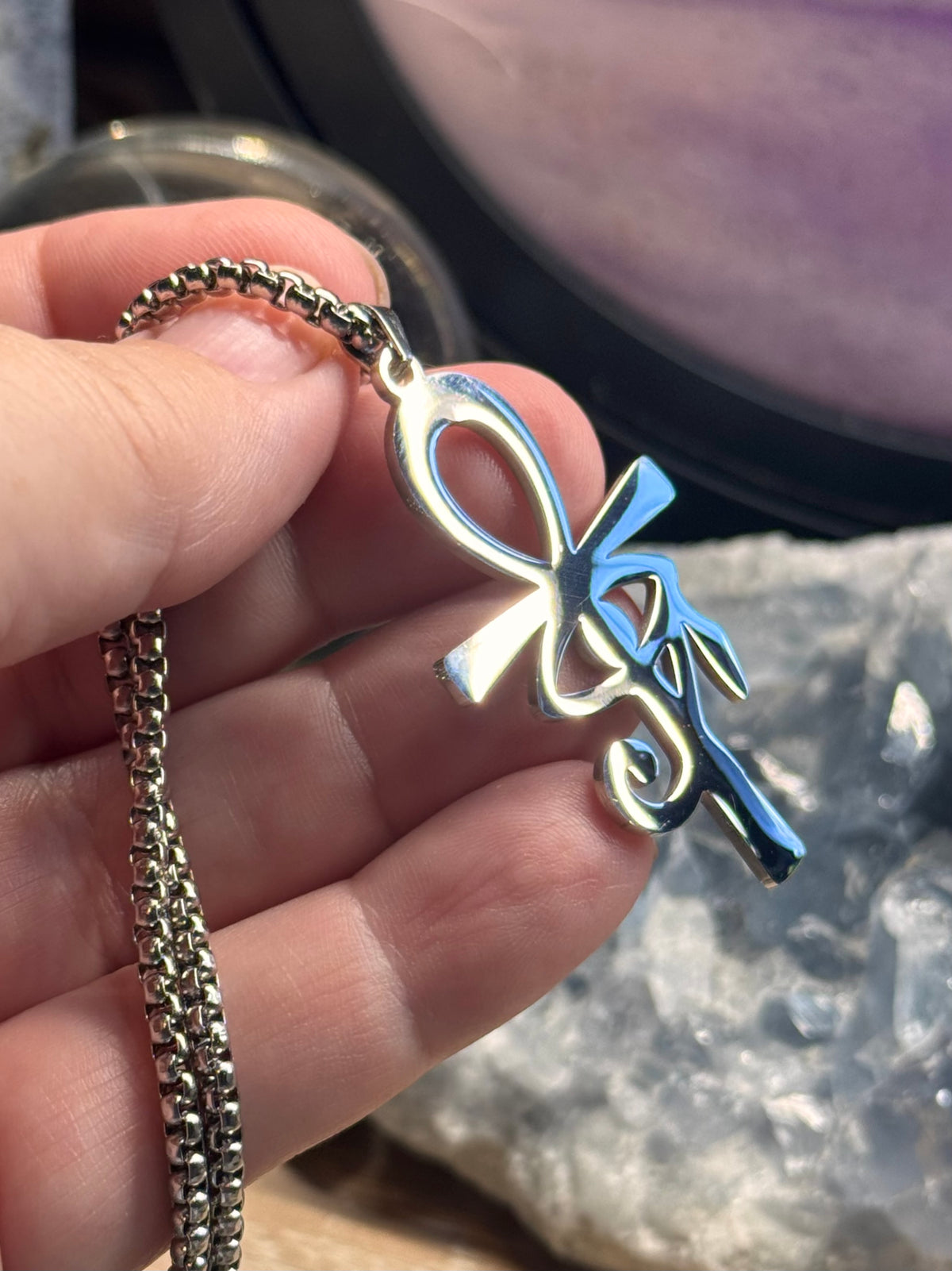 Collier Croix de Ânkh et Oeil d’Horus