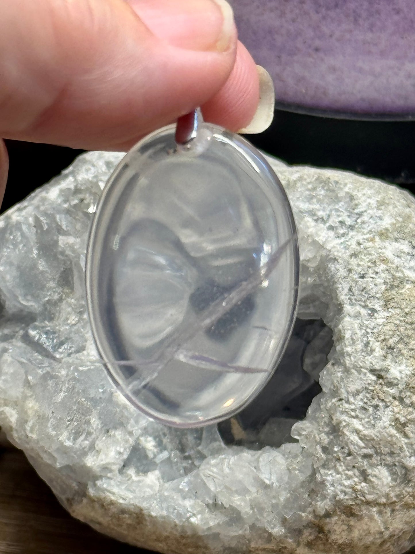 Pendentif de Quartz Laiteux 2